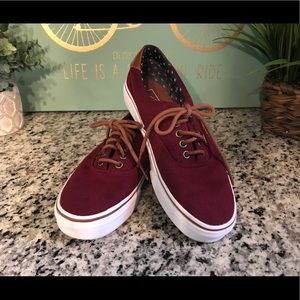 Maroon Vans